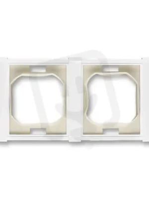 Dvojrámeček ABB ELEMENT (s těsnicí manžetou) IP44 bílá 3901E-A00942 B Originální