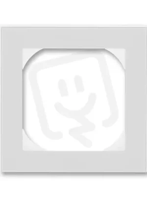 Přímo Od Výrobce Jednorámeček ABB LEVIT s otvorem 55x55 šedá/bílá 3901H-A05510 16
