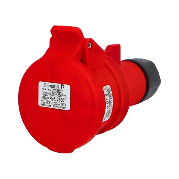 Spojka 23301 IP54/400V/16A/5P 6h přímá SpeedPRO FAMATEL 23301 Odeslání Ihned