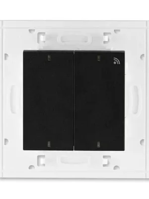 Výprodej Vysílač RF dvojnásobný 868 MHz 3299H-A11908 63 onyx/kouřová černá Levit ABB