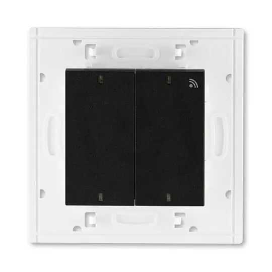 Výprodej Vysílač RF dvojnásobný 868 MHz 3299H-A11908 63 onyx/kouřová černá Levit ABB