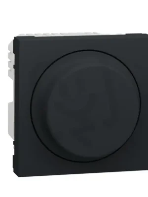 Originální Otočný stmívač NOVÁ UNICA univerzální LED 5-200W, Antracit SCHNEIDER NU351454