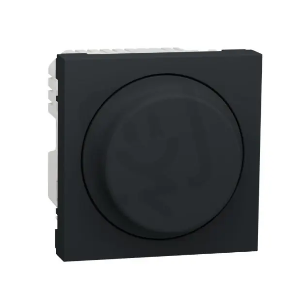 Originální Otočný stmívač NOVÁ UNICA univerzální LED 5-200W, Antracit SCHNEIDER NU351454