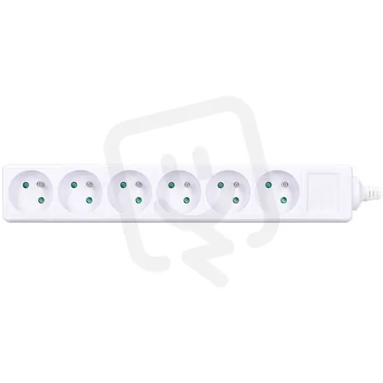 Omezená Nabídka 6z vícenásobná zásuvka SOLIGHT PZ17