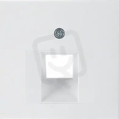 Kup Teď Centrální díl, pro zásuvku datovou 1x RJ45, S.1/B.x, bílá lesk BERKER 14078989