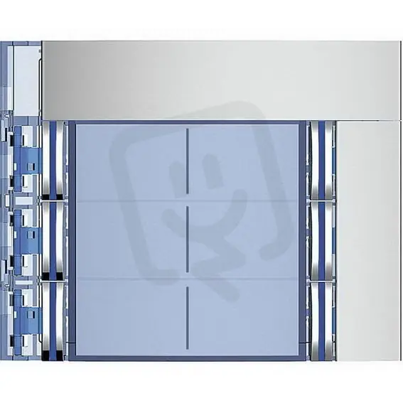 Expresní Doručení KRYT PRO TLAČÍTKOVÝ MODUL 352100, 6 TLAČÍTEK-2 SLOUPCE, KOV BTICINO 352161