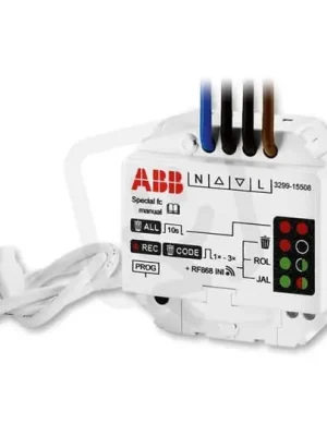 ABB Přístroj Rf 3299-15508 Modul přijímače RF signálu,žaluziový,vestavný,868 MHz Hit Sezóny