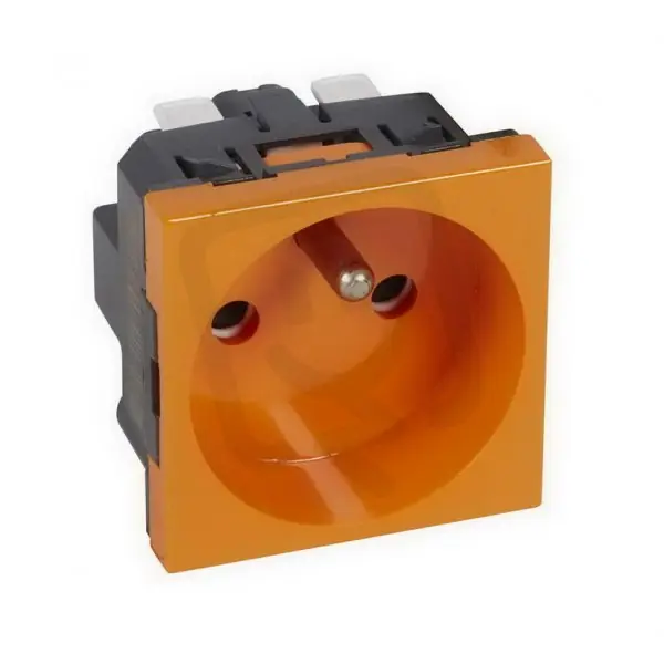 MOSAIC ZÁSUVKA 2P+T 2MODULOVÝ ORANŽOVÁ LEGRAND 077147 Aktuální