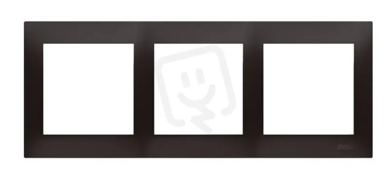 Nejprodávanější Rámeček 3-násobný Simon 54 Premium, IP20/IP44, antracit mat, metalizované DR3/48