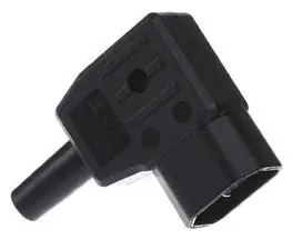 Bachman 915.172 Úhlová přístrojová vidlice C14,10A/250V,70°C Odeslání Ihned