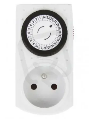 Akce Časovač mechanická spínací zásuvka 15FD/3A EMOS P5504