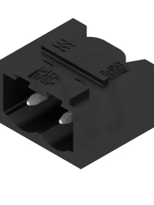 Zásuvný konektor DPS SL-SMT 5.00HC/02/90G 3.2SN BK BX WEIDMÜLLER 1840120000 Víkendová Akce