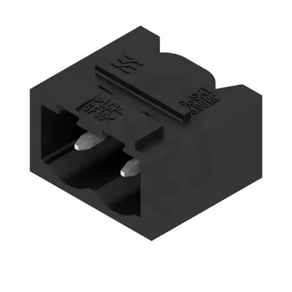 Zásuvný konektor DPS SL-SMT 5.00HC/02/90G 3.2SN BK BX WEIDMÜLLER 1840120000 Víkendová Akce