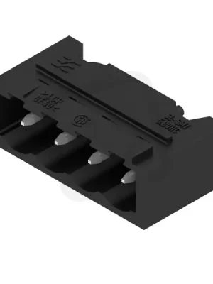 Zásuvný konektor DPS SL-SMT 5.00HC/04/90G 3.2SN BK BX WEIDMÜLLER 1840140000 Novinka