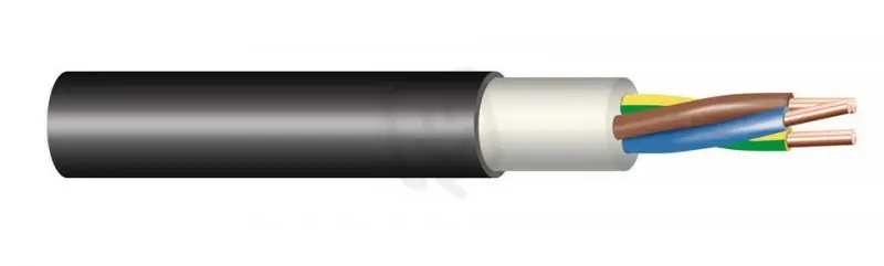 Levný Silový kabel pevný CYKY-J 5 X 16