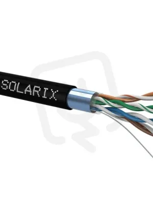 Venkovní instalační kabel CAT5E FTP PE Fca 305m/box SOLARIX 27655192 Vysoce Kvalitní