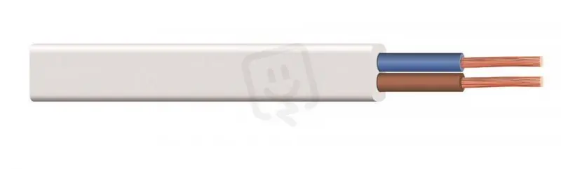 Cenově Výhodný Silový kabel H03VVSilový kabel H2-F 2X0,75 B