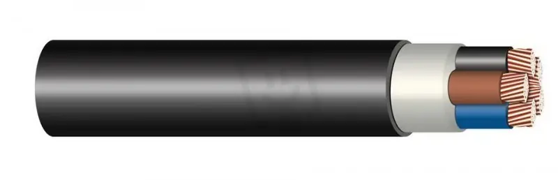 Silový kabel pevný CYKY-J 4 X 35 Akční Cena