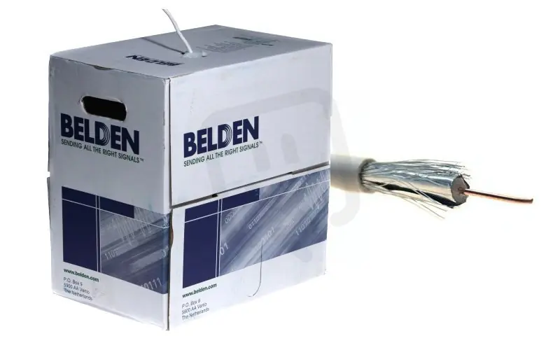 Časově Omezené koaxiální kabel H121 Al PVC 300m - BELDEN