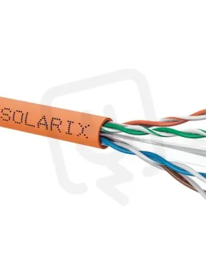 Instalační kabel CAT6 UTP LSOH LSOHFR B2ca s1a d1 a1 500m/cívka SOLARIX 26000033 Must-Have