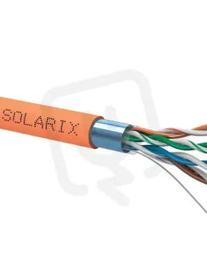Časově Omezené Instalační kabel CAT5E FTP LSOHFR B2ca s1 d1 a1 500m/reel SOLARIX 27655153