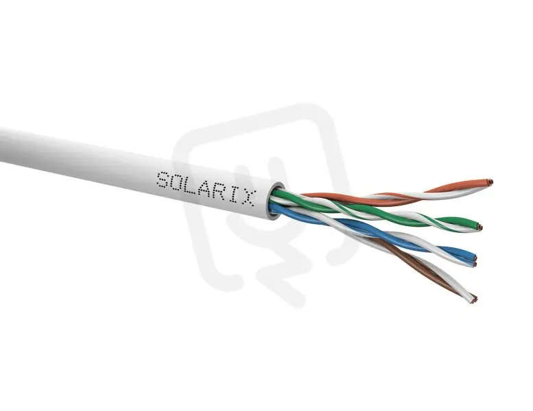 Nakupujte Hned Instalační kabel CAT5E UTP PVC Eca 1000/cívka SOLARIX 27655151