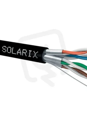 Instalační kabel CAT6A STP PE Fca 500m/cívka SOLARIX 26000040 Expresní Doručení