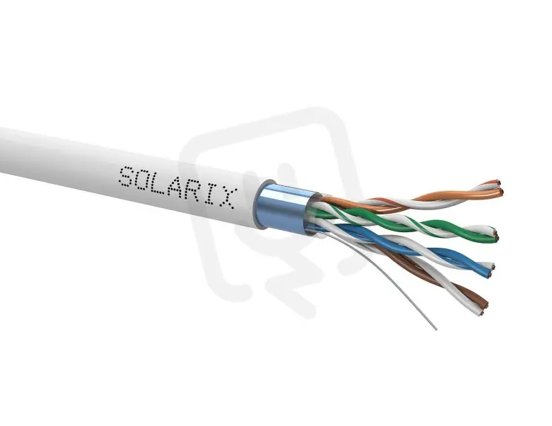 Objednat Nyní Instalační kabel CAT5E FTP PVC Eca 500m/cívka SOLARIX 27655144
