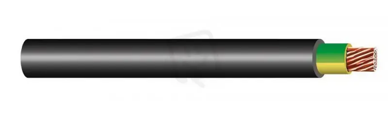 Síťový kabel 1-YY 1x240 černý Ihned K Objednání