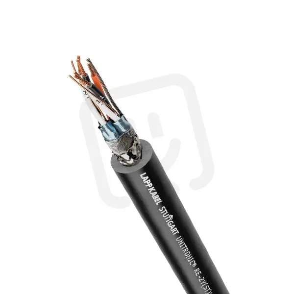 Originální Počítačový kabel UNITRONIC RE-2Y(ST)YV PIMF 12X2X1,3 BK LAPP 0032467