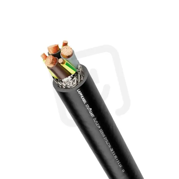 Cenově Výhodný Připojovací motorový kabel ÖLFLEX SERVO 2YSLCYK-JB 3X16+3G2,5 BK LAPP 0036444
