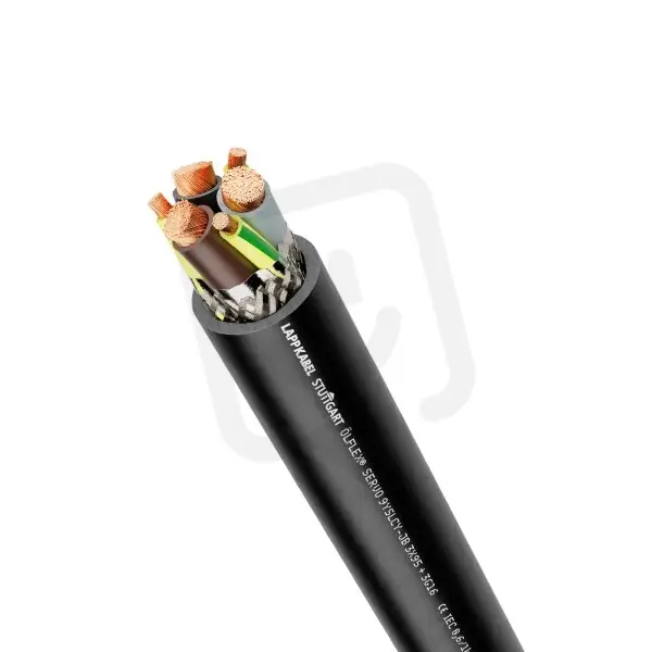Připojovací motorový kabel ÖLFLEX SERVO 9YSLCY-JB 3X2,5+3G0,5 BK LAPP 0037016 Nízká Cena