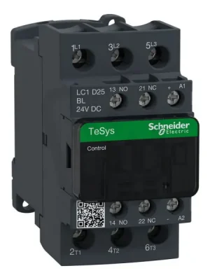 Schneider LC1D25BL Stykač 25A 1‘Z‘ +1‘V‘ 2,4 W,24V DC. Nakupujte Hned
