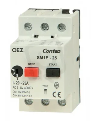 Akce SM1E-1 Spouštěč motoru In 0,63 A ÷ 1 A OEZ 39261