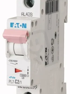Nakupujte Hned Jistič PL7-D2/1, char D, 1-pólový, 10kA, 2A EATON 262711