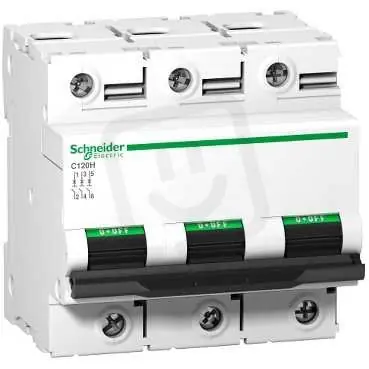 Časově Omezené Schneider A9N18425 Jistič C120H 3P 100A B