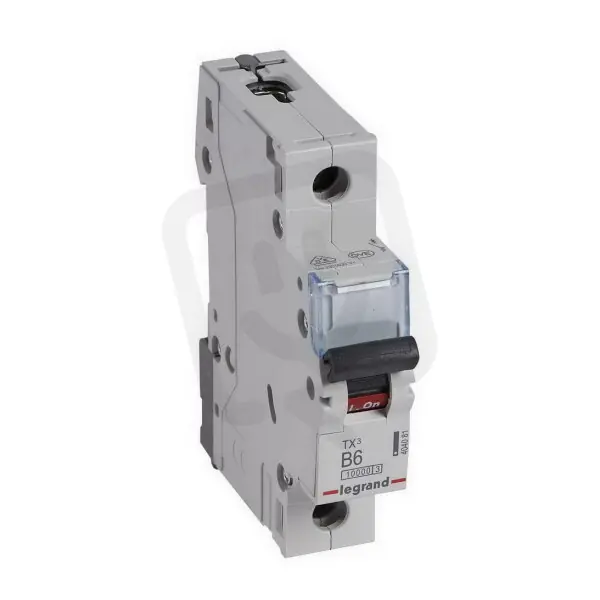 TX3 JISTIČ, 1 PÓLOVÝ, CHAR. B, 6A 10000A LEGRAND 404081 Horká Nabídka