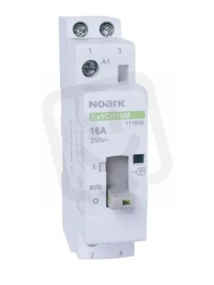 Must-Have Instalační stykač NOARK 111651 EX9CH25M s ručním ovládáním 25A 240VAC 2Z