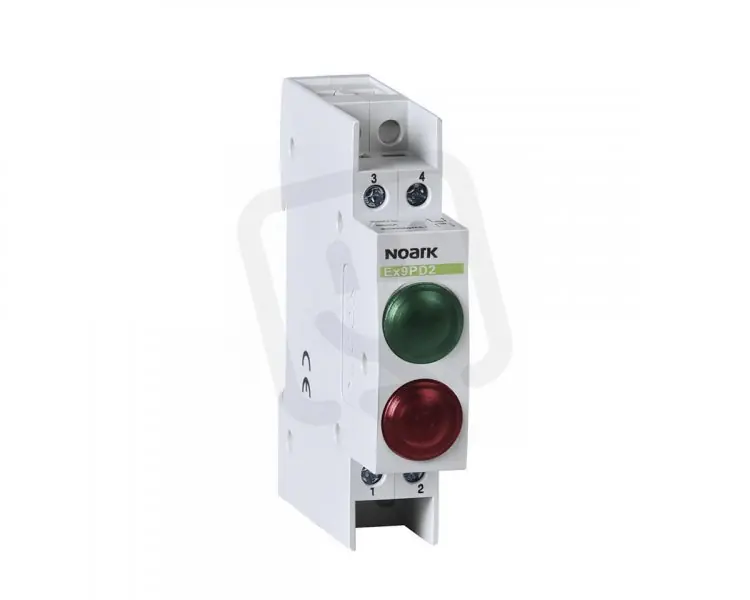Světelné návěstí NOARK 102463 EX9PD2GR 230V AC/DC 1 zel. LED a 1 červená LED Nejlepší Cena