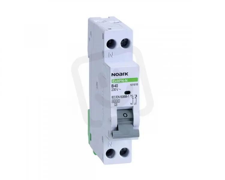 Cenově Výhodný Instalační jistič NOARK 101605 EX9PN-N 1 modul, 6 kA, char. B, 10 A, 1+Npól