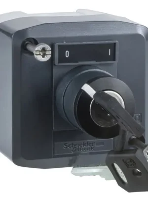 Sezónní Sleva Schneider XALD144 Ovládací skříňka jednotlačítková se zámkem, 1 Z