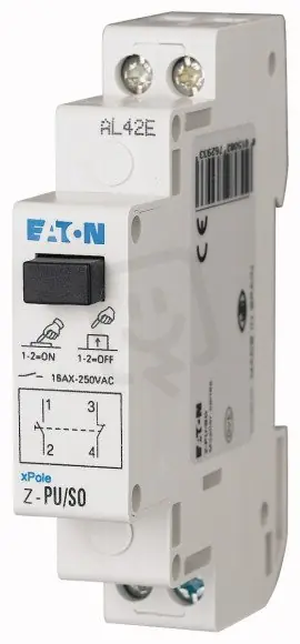 Cenově Výhodný Z-PU/SO Tlačítko 1zap.1vyp. kont. EATON 276293