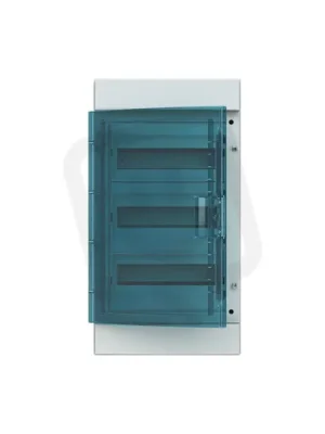 Nástěnná rozvodnice ABB IP65/36M (12x3), Mistral65 vč. N/PE, průhledná dvířka Nejprodávanější