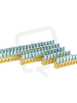 Nejprodávanější Svorkovnice BB 111 (111x25mm2),profil 10x10, 1m, 100A MOREK MAD0111E21