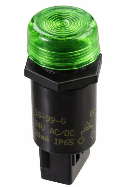 Must-Have Indikační signálka IS-95 G 230AC 16mm zelená ELECO 215164