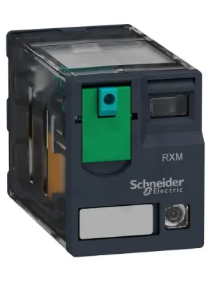 Schneider RXM4AB2BD Miniaturní 4P, 6 A, 24 V DC s LED (obj.množství 10 ks) Výhodná Nabídka