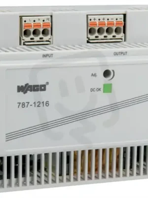 Spínaný napájecí zdroj Compact 1fáz. 24V DC 4,2 A LED dioda DC-OK WAGO 787-1216 Finální Výprodej