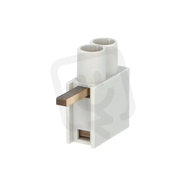 Svorka připojovací AS/2x10-H jazýček horní dvouvstupová svorka 2x10mm2 63A Aktuální