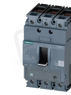 Jistič 3VA11, 63A 25kA/415V, Ir 44÷63A,Ii (5÷10)x In, 3P třmenové svorky Nová Kolekce