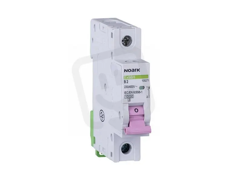 Značkový Instalační jistič NOARK 100370 EX9BH 10 kA, char. C, 25 A, 1pól